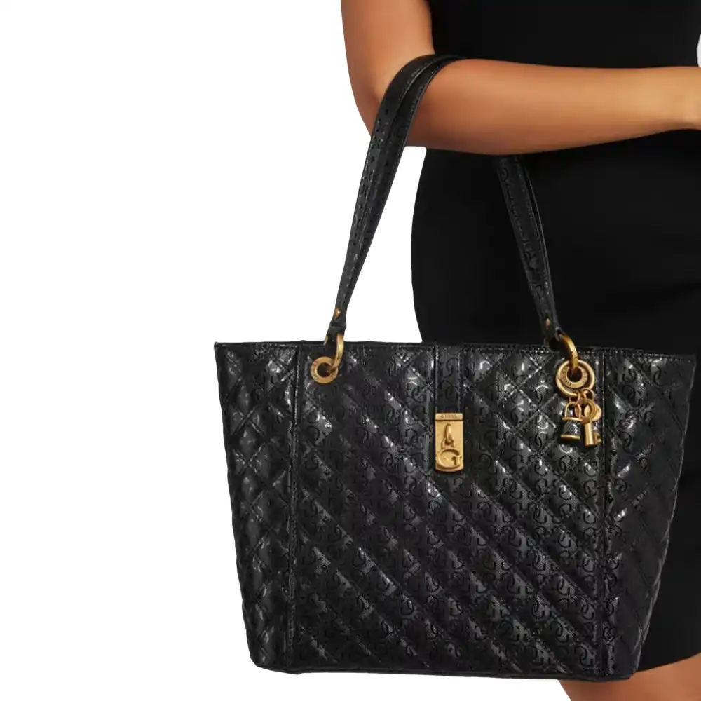 Cabas noelle logo 4g verni Guess - 3 Cabas noelle logo 4g verni Guess - 3