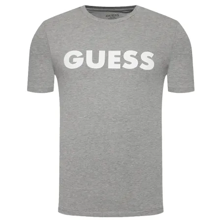 T shirt manche courte homme Guess Gris Classic front logo