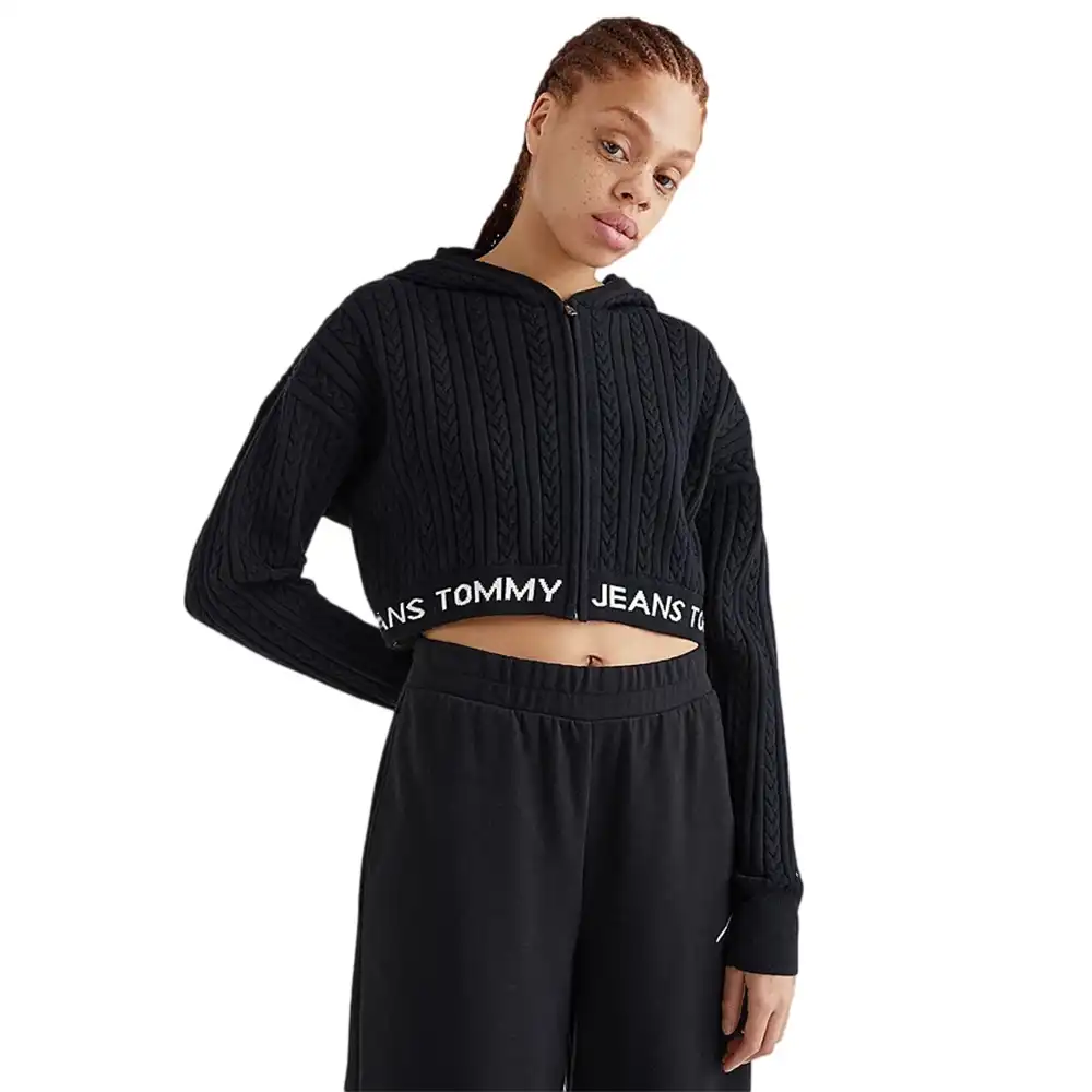 cable knit cropped Tommy Jeans - 2