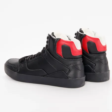 Basket de ville montante homme Guess Noir Sneaker red classic