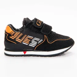 Basket basse garcon Guess sportswear Noir - ZESHOES