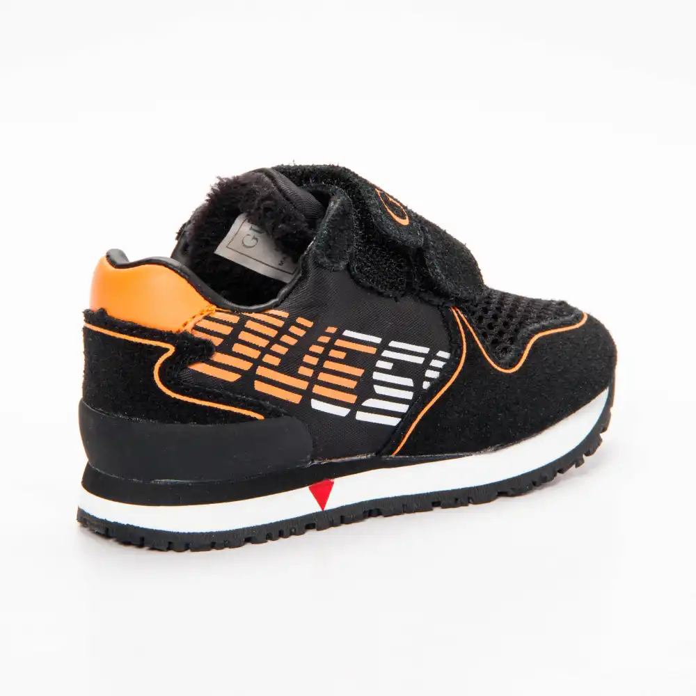 Basket basse garcon Guess sportswear Noir - ZESHOES