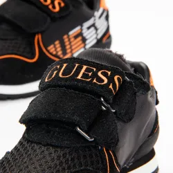 Basket basse garcon Guess sportswear Noir - ZESHOES