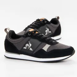 Basket de ville basse homme Le Coq Sportif Alpha classic black jean Noir - ZE...