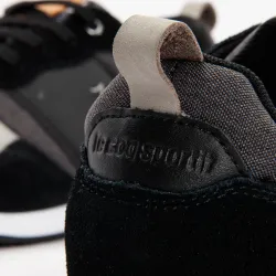 Basket de ville basse homme Le Coq Sportif Alpha classic black jean Noir - ZE...