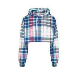 Tartan badge hoodie Tommy Jeans - 1