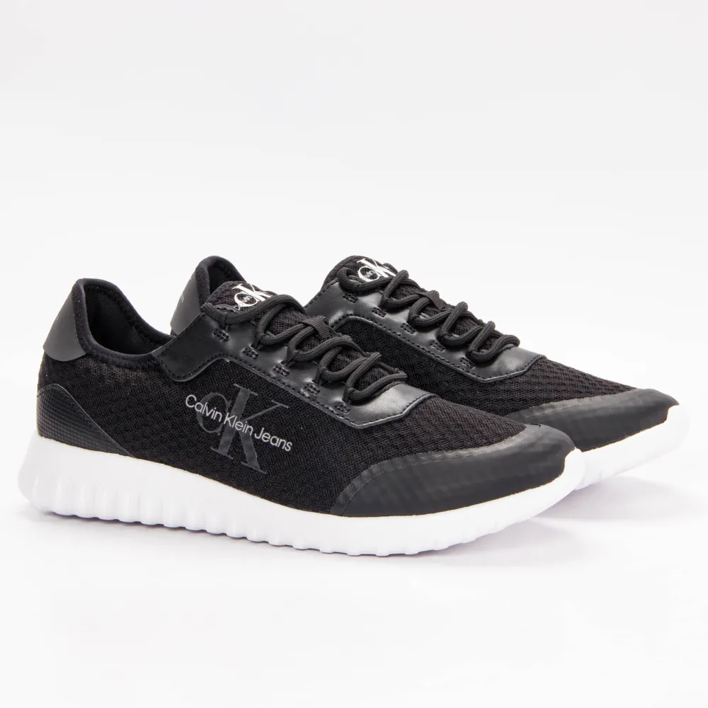 Calvin Klein Basket EVA runner monologo Homme Noir