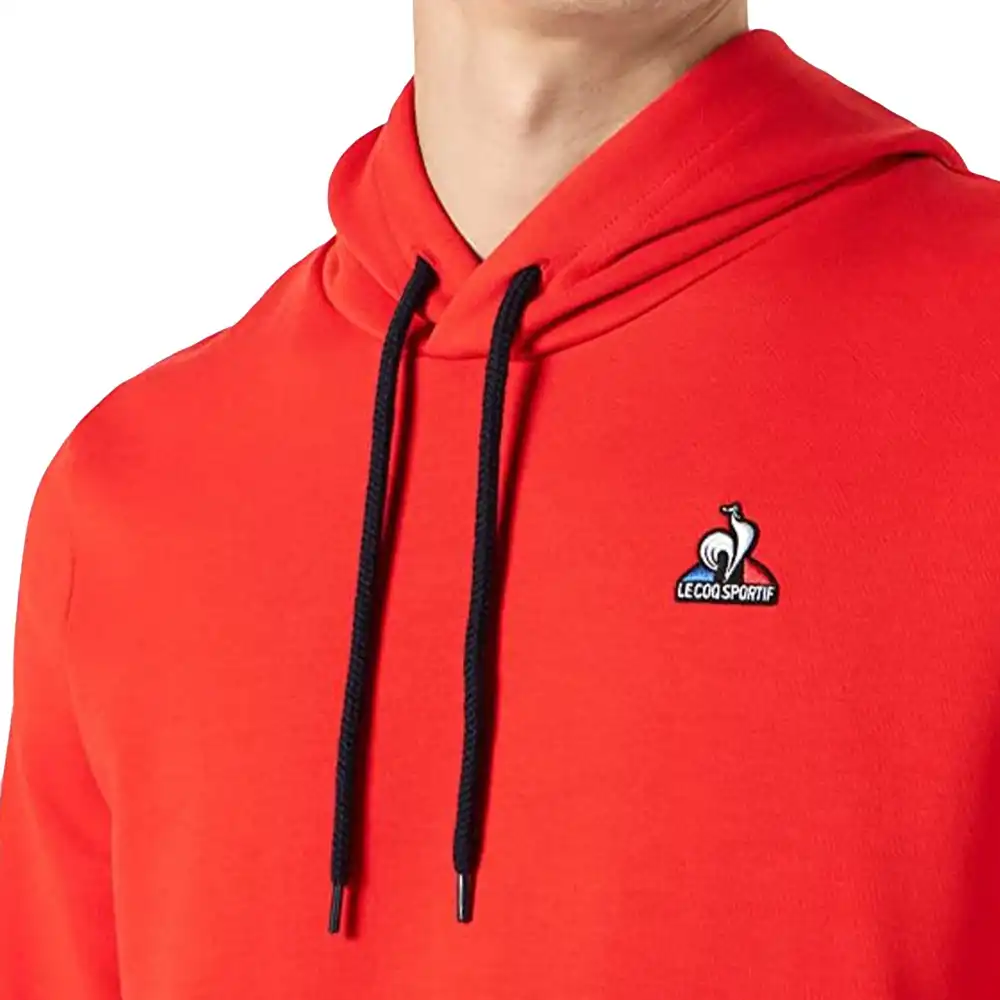 Hoody tech red Le Coq Sportif - 2