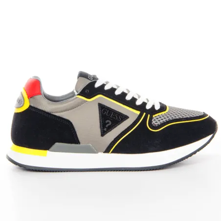 Chaussure running homme Guess Gris Potenza classic logo triangle