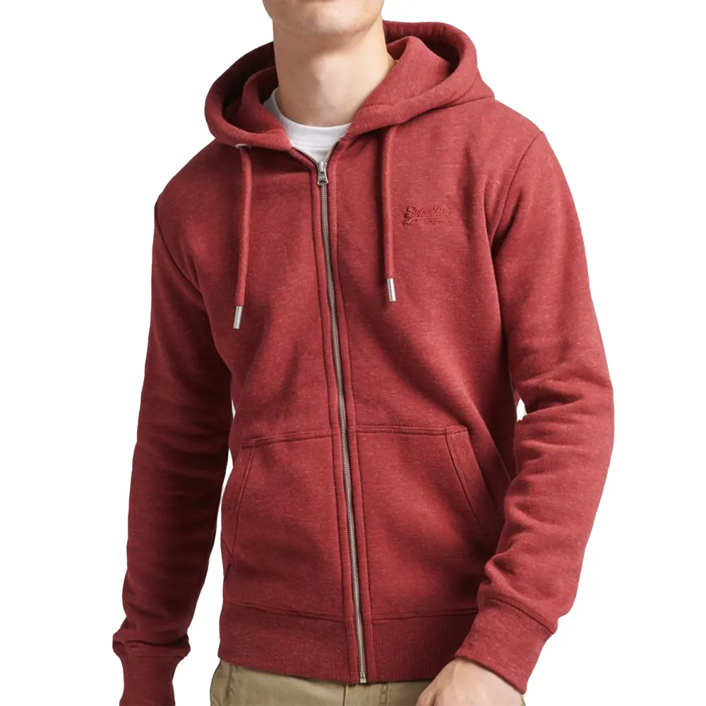 Superdry Sweat Vintage Logo Embroided Homme Rouge