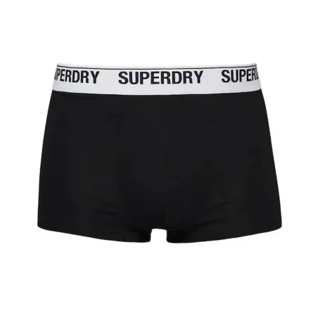 Boxer homme Superdry Noir Pack x3 multi black