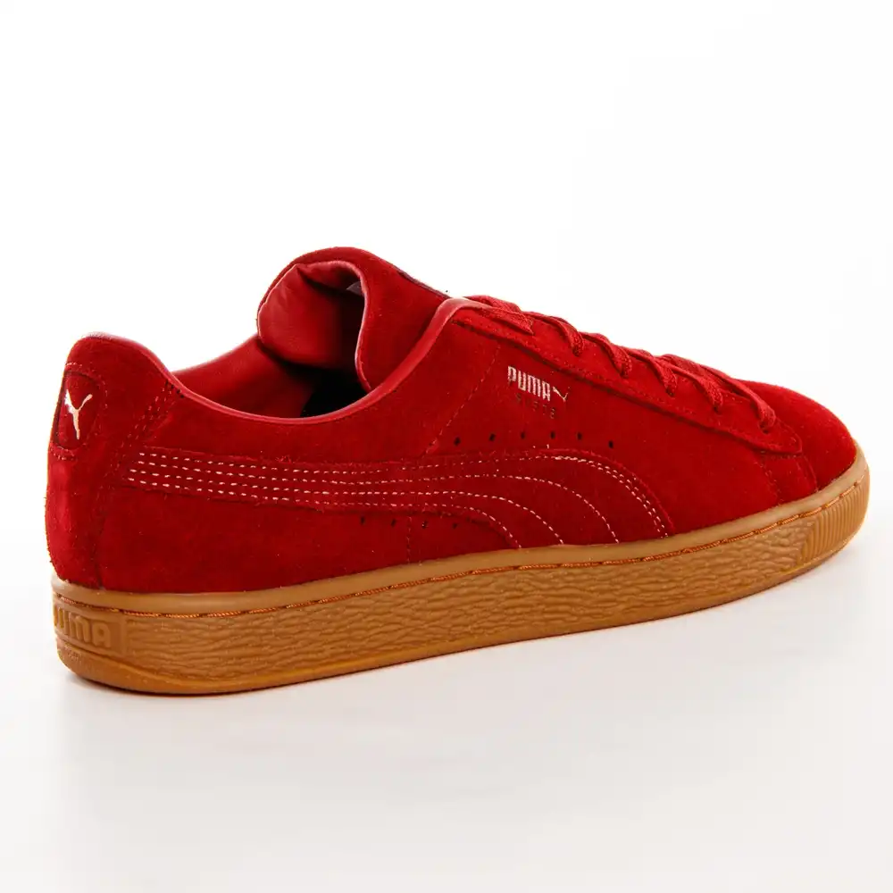Basket de ville basse femme Puma Suede classic Vogue Rouge - ZESHOES