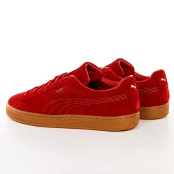 Basket de ville basse femme Puma Suede classic Vogue Rouge - ZESHOES