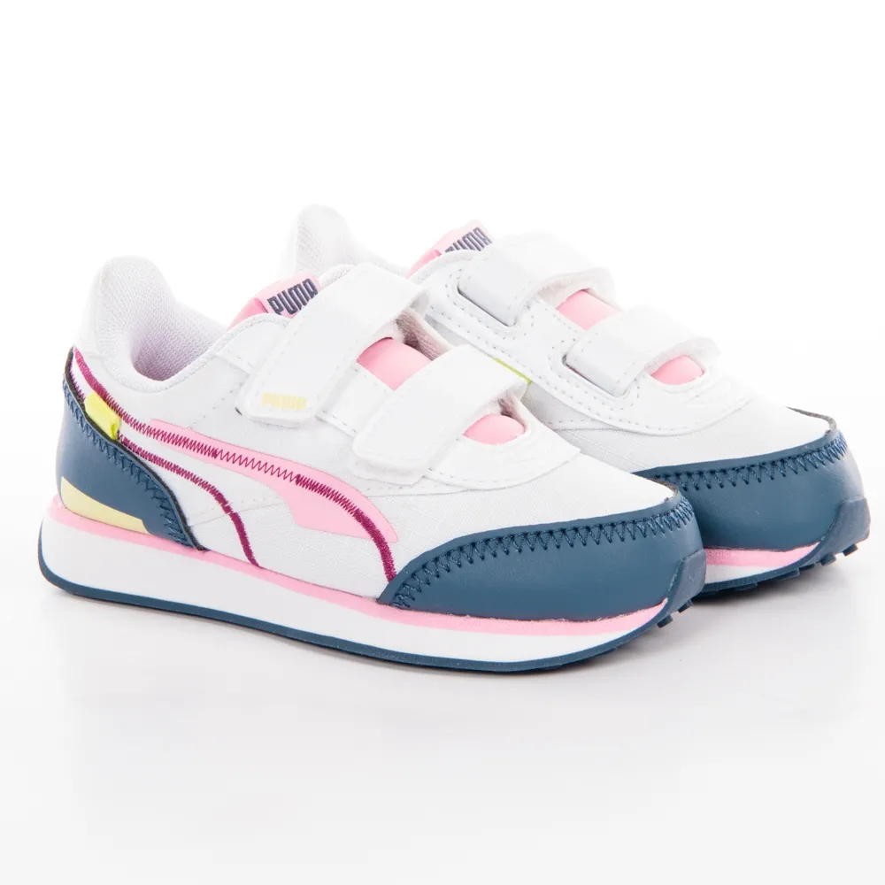 Puma Basket Future rider Twofold v inf Fille Multicolor