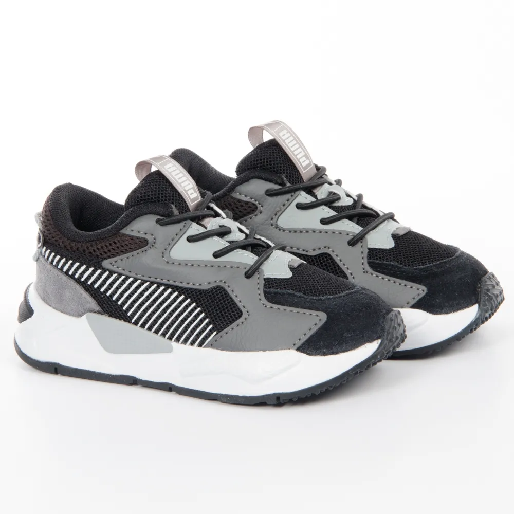 Puma Basket RS Z TOP AC Inf Garçon Gris