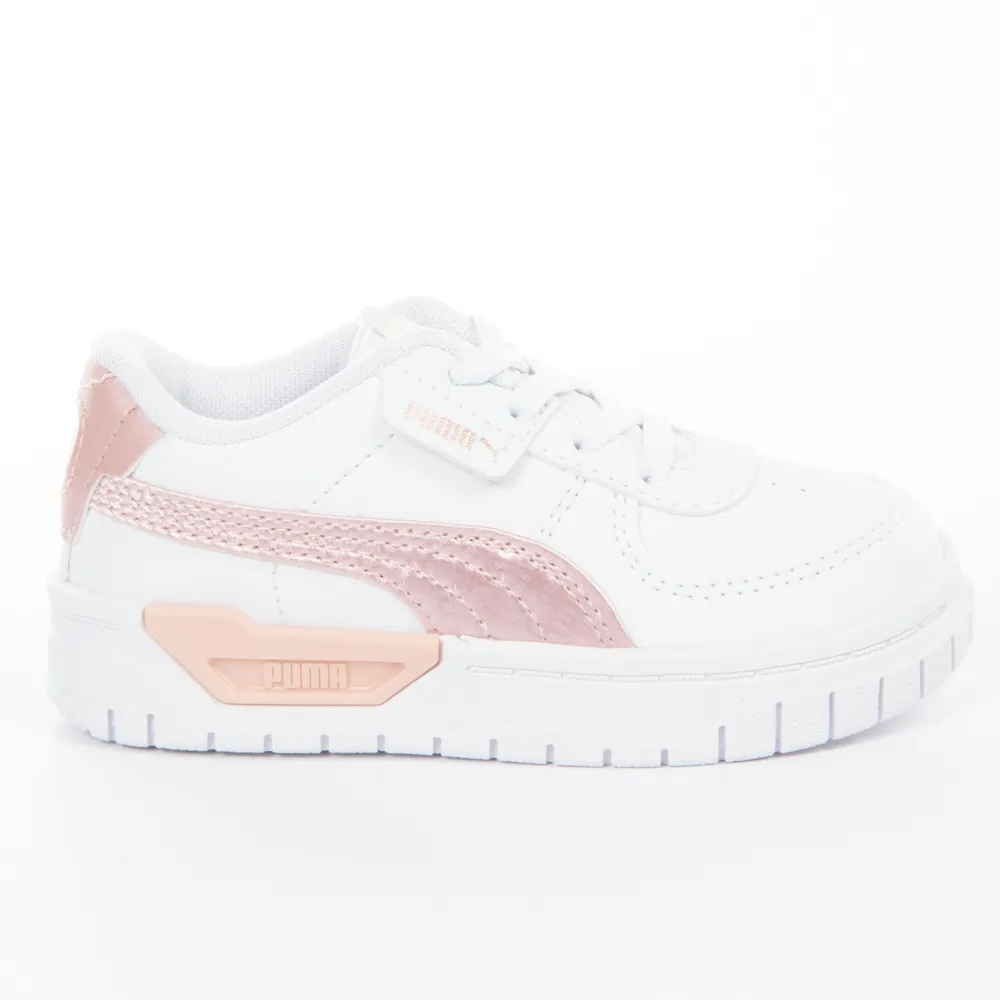 Basket Puma Cali dream Shiny Fille Blanc