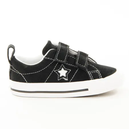 Basket basse garcon Converse Noir One star 2v ox