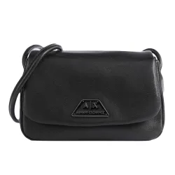 Alpha Crossbody bag synthetic black Armani Exchange - 1