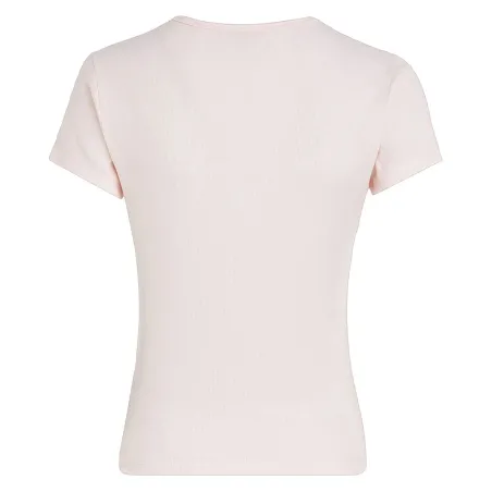 Tee shirt manche courte femme Tommy Jeans Rose essential cot