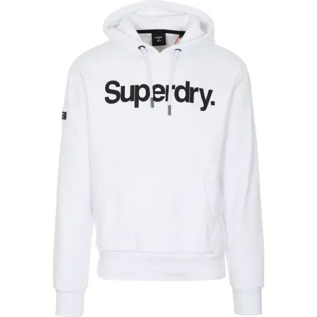 Produits victimes de leur succès Superdry Blanc Original front logo