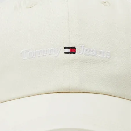 Produits victimes de leur succès Tommy Jeans Blanc Little flag logo