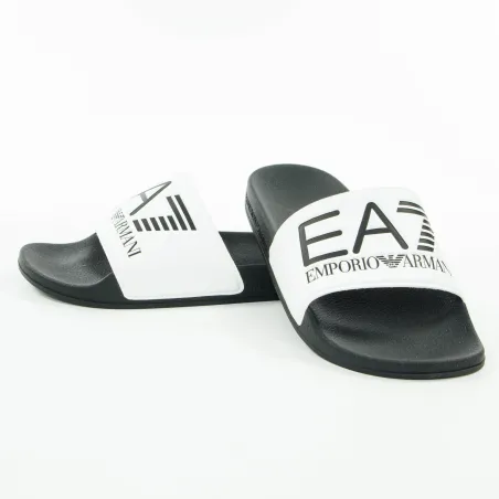 Produits victimes de leur succès EA7 Blanc Shoes beachwear