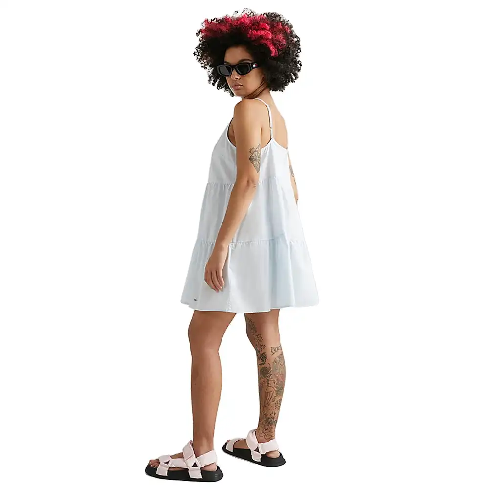 popeline volants Tommy Jeans - 4 popeline volants Tommy Jeans - 4