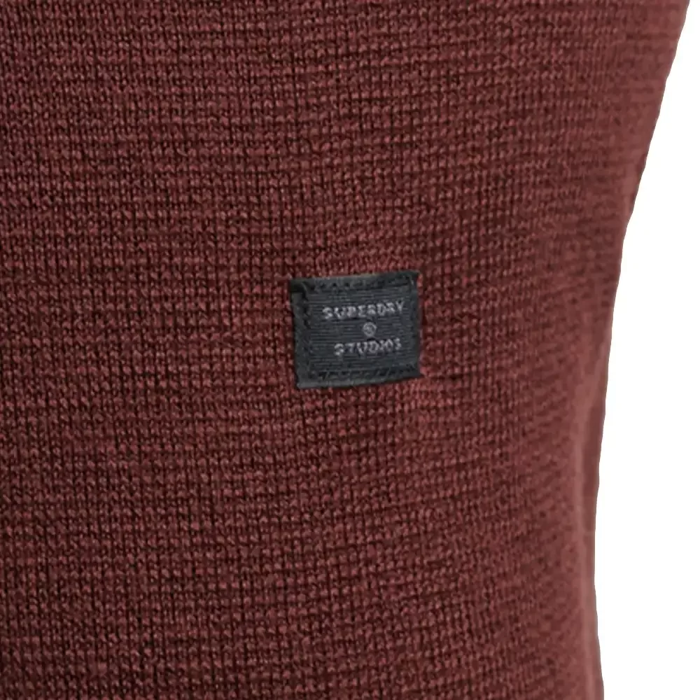 Cardigan zippé en laine mérinos Superdry - 3 Cardigan zippé en laine mérinos Superdry - 3