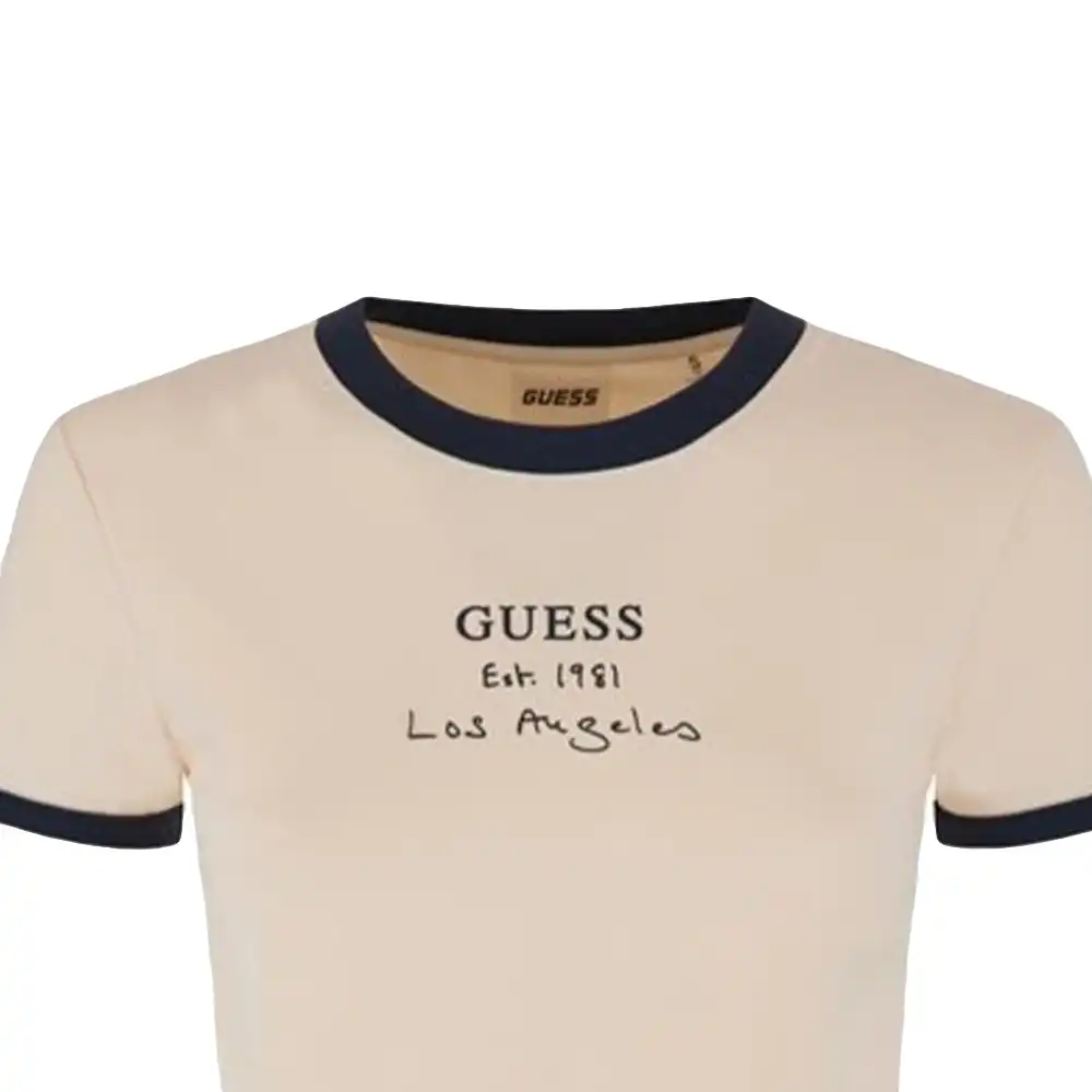 Classic crop tee Los Angeles Guess - 4