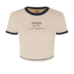 Classic crop tee Los Angeles Guess - 3