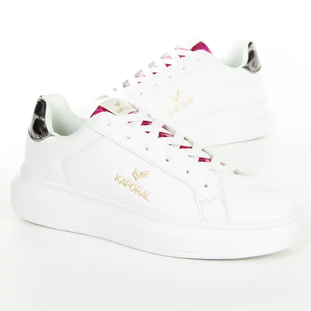 PARTNER: CREATION ref C063266-BLANC-LEOPARD Kaporal - 2