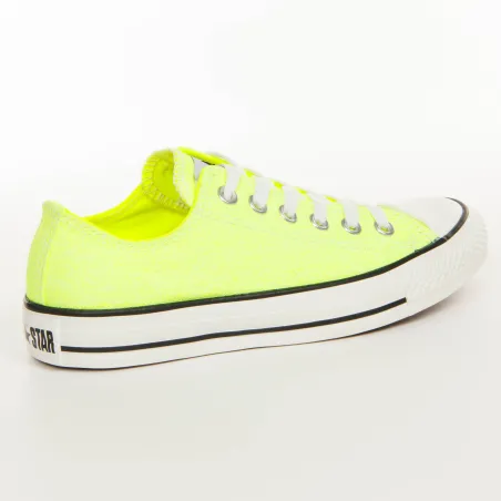 Chaussure de skate basse femme Converse Jaune Neon yellow