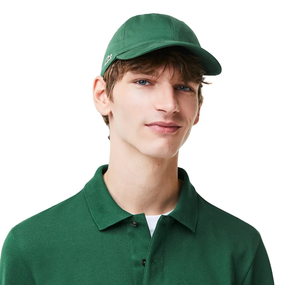 Casquette homme Lacoste Classic logo croco Vert - ZESHOES