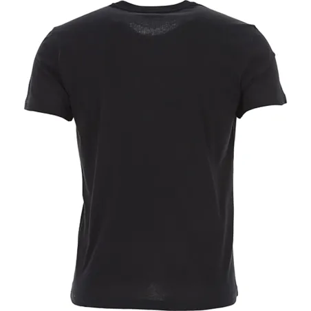 T shirt manche courte homme Emporio Armani Noir Big front logo
