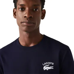 Jersey de coton pima uni Lacoste - 3 Jersey de coton pima uni Lacoste - 3