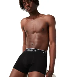 Pack x3 Full black Lacoste - 4 Pack x3 Full black Lacoste - 4
