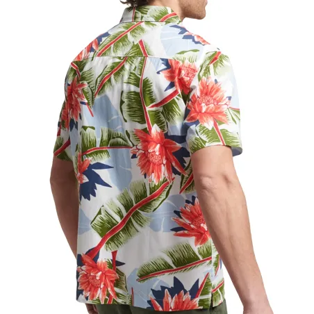Chemise manches courtes homme Superdry Multicolor Hawaiian 
