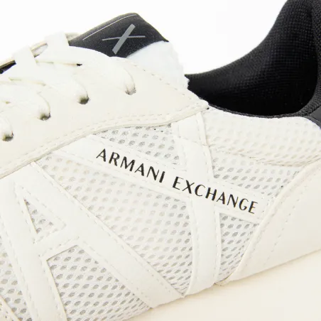Basket basse homme Armani Exchange Blanc Classic AX