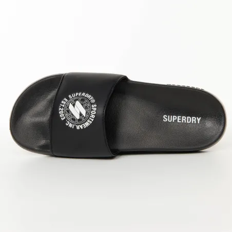 Claquette homme Superdry Noir Logo ring
