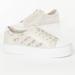 Logo 4g argent Guess - 2