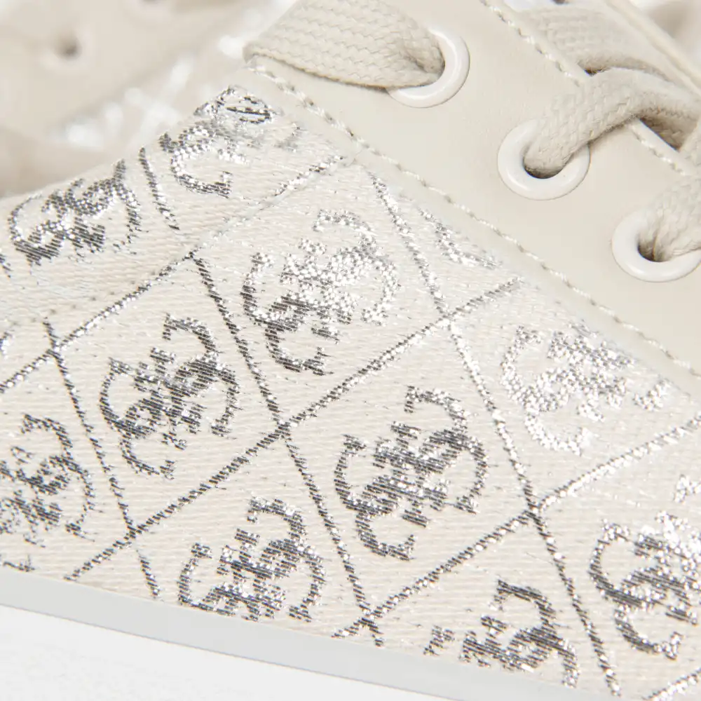 Logo 4g argent Guess - 3