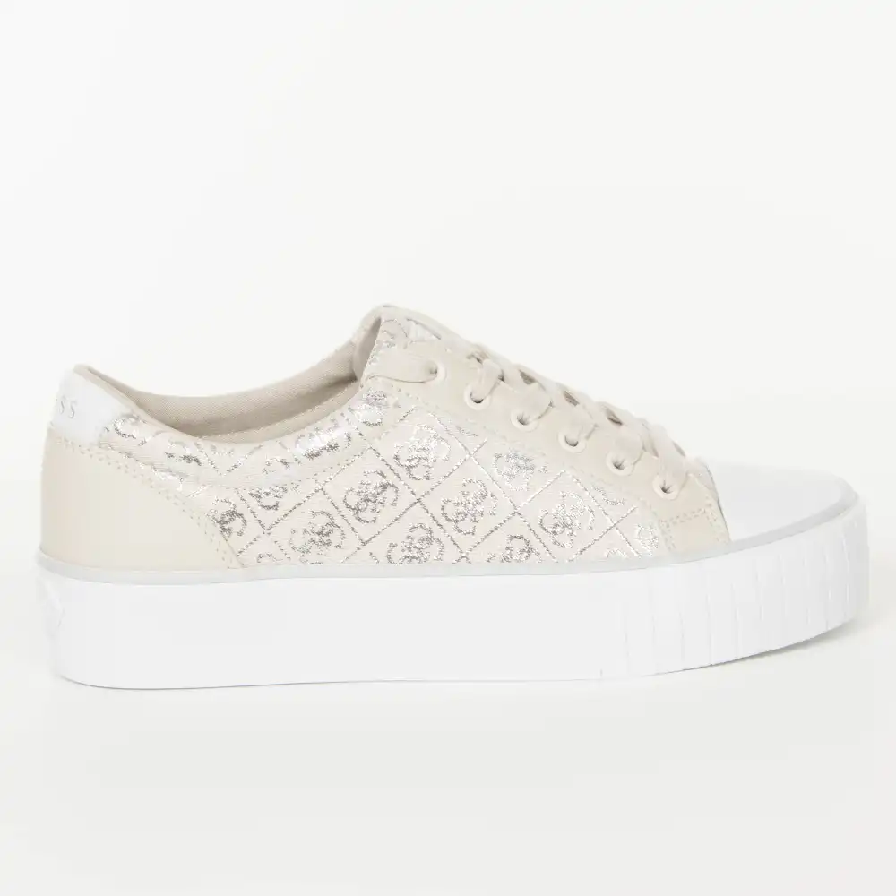 Logo 4g argent Guess - 4