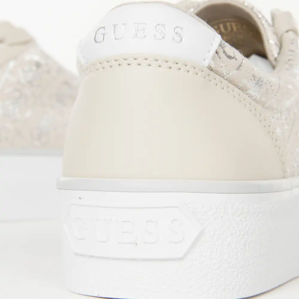 Logo 4g argent Guess - 6