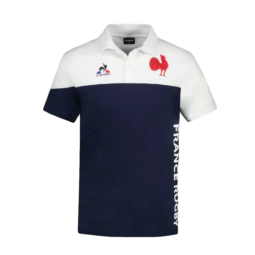 Le Coq Sportif Polo XV de france serie Homme Bleu