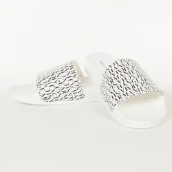 Claquette homme Armani Exchange Classic slide pool Blanc - ZESHOES Claquette homme Armani Exchange Classic slide pool Blanc - ZESHOES