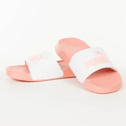 Claquette femme Puma Popcat 2.0 Rose - ZESHOES Claquette femme Puma Popcat 2.0 Rose - ZESHOES