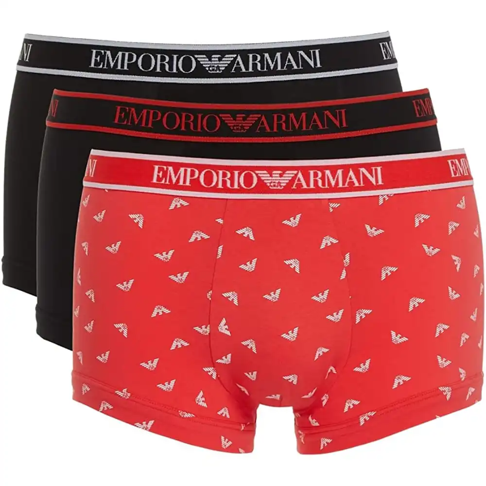 Pack x3 front logo Emporio Armani - 1