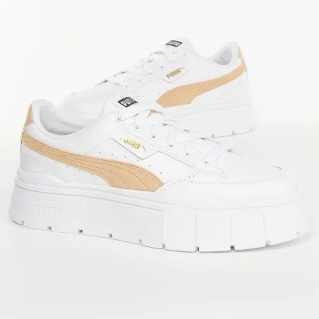 Basket basse femme Puma Blanc Mayze Stack wns