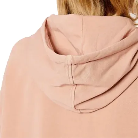 Sweat capuche femme Kaporal Rose Accro smooth