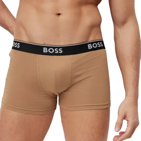 Boxer homme Boss Multicolor Pack x3 unlimited logo